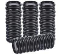 Alipis 44 Pièces Anneaux de Reliure Ronds en Abs Noir pour Classeur, Disques de Reliure Bien Polis, Pratiques et Adaptés pour Bureau et École