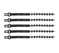 Alipis 5pièces Sangles de Fixation Caoutchouc Réglables pour Arbres Fruitiers Attaches Durables pour Lien Plante Support Flexible et Protection de Écorce