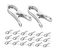 Alipis 60 Pièces Pinces de Serrage en Acier Inoxydable pour Toile