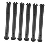 Alipis 6pièces Goupilles De Verrouillage Pour Couvercle De Poubelle à Roulettes Axes De Charnière Rotatifs Pour Conteneurs De Déchets Extérieurs Accessoires De Récupération Des