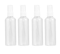 Alipis 8 Pièces Flacon Pulvérisateur 100ml, Bouteille Rechargeable en Plastique, Brume Fine, Distribution de Liquide, Design Transparent, Portable pour Cosmétiques