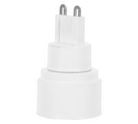 Alipis Adaptateur Douille Céramique G9 vers E14 Convertisseur Installation Simple Compatible Ampoules LED Résistance Thermique pour Maison et Bureaux