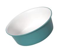 Alipis Bassin de Lavage Multi-usage Plastique Cuvette Ronde Pratique et Portable pour Bain de Visage et Cuisine Vasque Légère et Compacte pour Salle de Bain et Salon Design Bicolore Vert