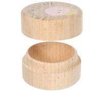 Alipis Boîte à Souvenirs en Bois Design Adorable et Forme Mignonne Cadeau pour Conserver un Souvenir Précieux pour Première Coupe de Cheveux de Bébé