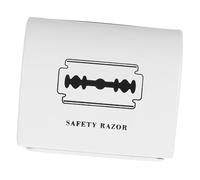 Alipis Boîte de Rangement pour Lames de Rasoir avec Design Élégant Capacité Spacieuse et Étanchéité pour Salon de Coiffure et Barbiers Conteneur Polyvalent pour Accessoires Personnels
