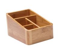 Alipis Boîte de Rangement pour Maquillage Boîte de Stockage Saine et Sûre en Matériau Synthétique Design Créatif et Arrondis pour Bureau et Maison