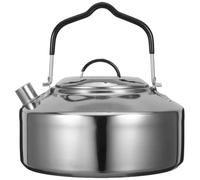 Alipis Bouilloire Extérieure en Acier Inoxydable 1l Légère Chauffage Rapide pour Camping et Voyage, Théière Portable pour Randonnée en Plein Air