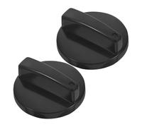 Alipis Bouton De Commande Minuterie Pour Cuiseur À Pression Électrique | Plastique Noir, Remplacement 2 pc, Pour Cuiseur À Pression Électrique Et Riz