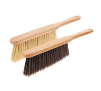 Alipis Brosses à Main en Bois Multifonctionnelles pour Dépoussiérage Lot de 2 pour Nettoyage Doux Poils Adaptés et Utilisation Facile Lit Maison
