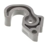 Alipis Butée de Porte de Réfrigérateur Fixe Croch Charnière Clip de Blocage Ouverture Fermeture Noir