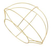 Alipis Cadre Porte-Chapeau en Métal Rétro pour Supports de Casquettes Chinoises Armature DIY Légère et Flexible Accessoire Vintage pour Mariage Photographie et Scène Structure Stable