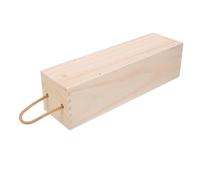 Alipis Coffret Sommelier Vin en Bois avec Poignée, Structure Solide et Ouverture Pratique, Boîte de Rangement Élégante pour Décoration Maison et Fêtes D'anniversaire