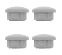 Alipis Coussin Amortisseur en Silicone Surface Texturée 4 Pièces Réduit le Bruit, Stabilise le Siège pour Abattants de Toilettes Universels Adapté aux Configurations Standard et Bidet