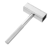 Alipis Dresseur Manuel à Pointe Diamantée, Précision, 10x5x1,6 Cm | Alliage Argenté, pour Meules Métal et Carbure, Usage sur Rectifieuses de Surface, Cylindriques Externes