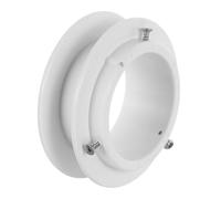 Alipis Enrouleur Électrique pour Rail de Rideau, Système Mural | Plastique Blanc, Usage, Installation Simple, Forte Charge, pour Grandes Stores et Rideaux