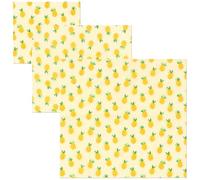 Alipis Feuilles de Papier Ciré la Cire D'abeille Naturelle Lot de 3 Antiadhésif et Résistant et Cuisson des Wraps pour Emballage Alimentaire