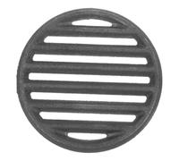 Alipis Grille à Charbon Ronde 13cm en Fer, Barbecue Charbon Fonte | Grilles de Cuisson en Fonte, Petite Grille de Barbecue Ronde, Accessoires de Barbecue pour Camping et Jardin
