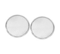 Alipis Grille à Pizza Perforée 40 Cm en Aluminium Robuste Cuisson Rapide Professionnelle pour Four Maison et Restaurant Lot de 2 Plaques Multifonctions