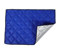 Alipis Housse de Congélateur Extérieur Imperméable Aimants Ronds Bleue | Feuille Aluminium et Coton, Protection Solaire et Coupe-vent, Surface Lisse Renforcée, pour Cuisines et Patios