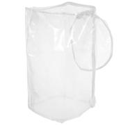 Alipis Housse de Protection Couvercle de Bouteille de Gaz pour Bouteille de Gaz PVC, Cylindrique, Transparent, Anti-poussière, Accès Facile pour Camping-Car pour Grill et Remorque