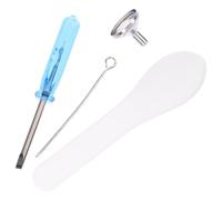 Alipis Kit de Mini Entonnoirs en Acier Inoxydable Léger et Portable pour Remplissage Précis de Bijoux de Crémation et Colliers, 1 Set Accessoires Pratiques