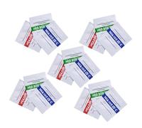 Alipis Kit de Solution D'étalonnage pour Ph-mètre 15pcs Poudre Ph 4.01, 6.86, 9.18 Léger et Facile à Utiliser pour Test D'eau Potable