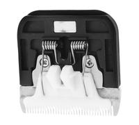 Alipis Lames de Tondeuse Noire Amovibles et Réglables en Poudre Métallurgique pour Tondeuse Électrique pour pour Usage Domestique et Agricole