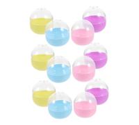 Alipis Lot de 25 Capsules Transparentes Rondes en PS pour Machine à Friandises, Faciles à Ouvrir et Refermables, pour Fêtes et Distributeurs Automatiques