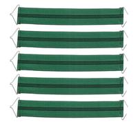 Alipis Lot De 5 Ceintures Renforcées pour Chaises Pliables Et Transats Bande Élastique Épaissie Anti-Fissure Support Stable pour Mobilier De Jardin Facile À Installer