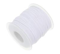 Alipis Mèche de Bougie Ronde en Coton Blanc 200ft Allumage Facile et Meilleure Tenue pour Fabrication de Bougies Cire Végétale et Cire d'abeille Artisanales