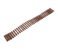 Alipis Mini-clôture Décorative en Bois et Fer pour Maison de Poupée | Texture Réaliste, Finition Soignée, pour Décor de Pots, Scènes Miniatures et Ateliers Créatifs