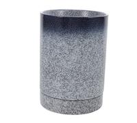 Alipis Organisateur de Couverts Égouttoir Pratique Bleu en Céramique et Trou de Drainage Support et Plateau en Céramique Porte-Baguettes Cuisine