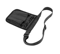 Alipis Paquet Ceinture Utilitaire Noir en Tissu Oxford pour Infirmières Compartiments Multiples, Facile à Nettoyer et Organiser, pour Hôpitaux et Différents Environnements de Travail