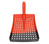 Alipis Pelle avec Tête Carrée en Fer pour Caniveaux de Nettoyage Orange, pour Prévenir Les Obstructions Les Systèmes de Drainage de Jardin