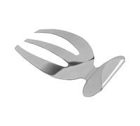 Alipis Pince à Salade en Acier Inoxydable Robuste Surface Miroir Poli, Mains de Salade Classiques pour Légumes et Fruits, pour Fêtes et Service Traiteur Argenté