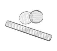 Alipis Porte-Parfum en Métal 304 Argenté, Support pour Cône et Spirale | Grille de Brûleur, Entretien Facile, Ventilation Optimisée, Usage Maison et Bureau