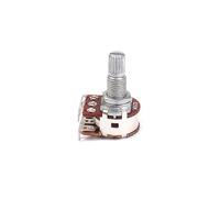 Alipis Potentiomètre de Guitare Axe Long Divisé en Métal Double B250k Mini Contrôle Pratique pour Volume ou Tonalité, Accessoire pour Guitare Électrique