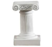 Alipis Résine Blanche Colonne Décorative Romaine, Statue Élégante | Décoration de Mariage et Maison, Accessoire Photo, Style Romain, Usage Polyvalent, Format Compact