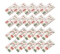 Alipis Tatouages Temporaires Drapeau Mexicain 20 Pcs Imperméables Autocollants Visage pour Fête Nationale Mexique Accessoires de Décoration pour Supporters et Événements Sportifs