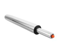 Alipis Vérin à Gaz de Remplacement pour Chaise de Bureau Réglable 60mm | Fer Argenté, Guide Précis et Piston Double Couche, Installation Facile, Rotation Fluide, pour Fauteuil Pneumatique