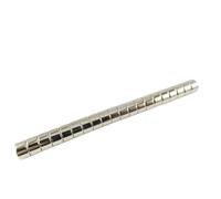 Alizones Petit aimant en néodyme rond de 8 x 5 mm 30 pièces, aimants permanents super puissants et puissants, force de préhension d'environ 1,87 kg.