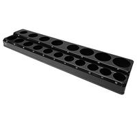 Alkan Support magnétique pour douilles 1/2" (12,5 mm) - Organisateur magnétique pour 19 douilles 1/2"