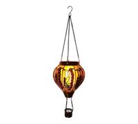 Alksubbm Balcon Walkway Lampe solaire en verre pour ballon d'extérieur B | Accent lumineux doré doux