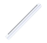 Alksubbm Fibre thermorétractable, aiguille simple en acier 1000 pièces | Ajustement activé par la chaleur autour du point joint, manchon transparent, utilisation ciblée pour les tâches de connexion