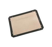 Alksubbm Revêtement de four convertible formant un plateau à bordure | Attaches d'angle, construction en silicone de qualité alimentaire, forme convertible pour les tâches de cuisson au four plat