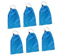 Alksubbm Sac de rechange pour aspirateur de piscine, débris en maille bleue | Sac d'aspirateur de rechange pour nettoyeur de piscine, sac d'aspirateur en maille bleue pour l'entretien et l'entretien de