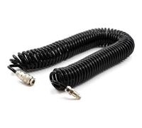 All Ride Tuyau d'air 6 mm - 10 m - 10 kg/cm² - tuyau en spirale - avec raccords