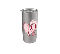 All You Need Is Love Gobelet isotherme en acier inoxydable double paroi