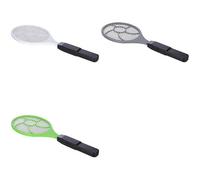 ALLBASA Lot de 3 Raquettes Electriques Anti Insectes Tapette Électrique Anti Moustiques Contre Moustiques Mouches Mites Piles AA (Non incluses)(Couleur aléatoire)