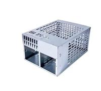 ALLBASA Piege a Rat Metal XXL,Cage Attrape Souris Multi-Capture,No Kill, Réutilisable,Attraper Les Rats et Autres Rongeurs pour Usage Intérieure/Extérieure (2, Grand)